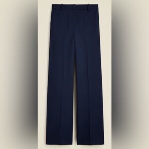 NWT J. Crew Navy Wide-Leg Trousers